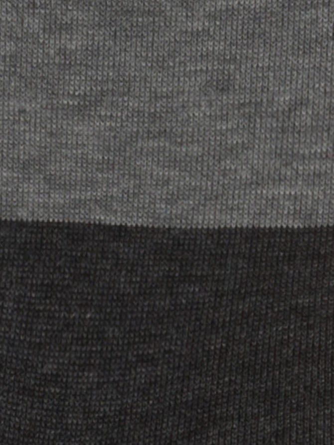 CALZINO LUNGO BICOLORE GRIGIO SCURO & GRIGIO CHIARO | Acquista Online Andrea Mariani Firenze